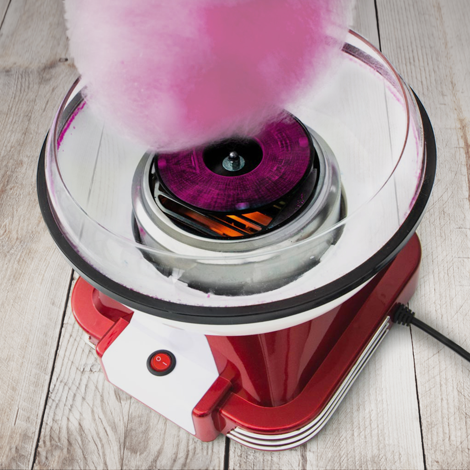 Zuckerwattemaschine für zuhause - Zuckerwatte selber machen Zuckerwattemaschine für zuhause - Zuckerwatte selber machen 2