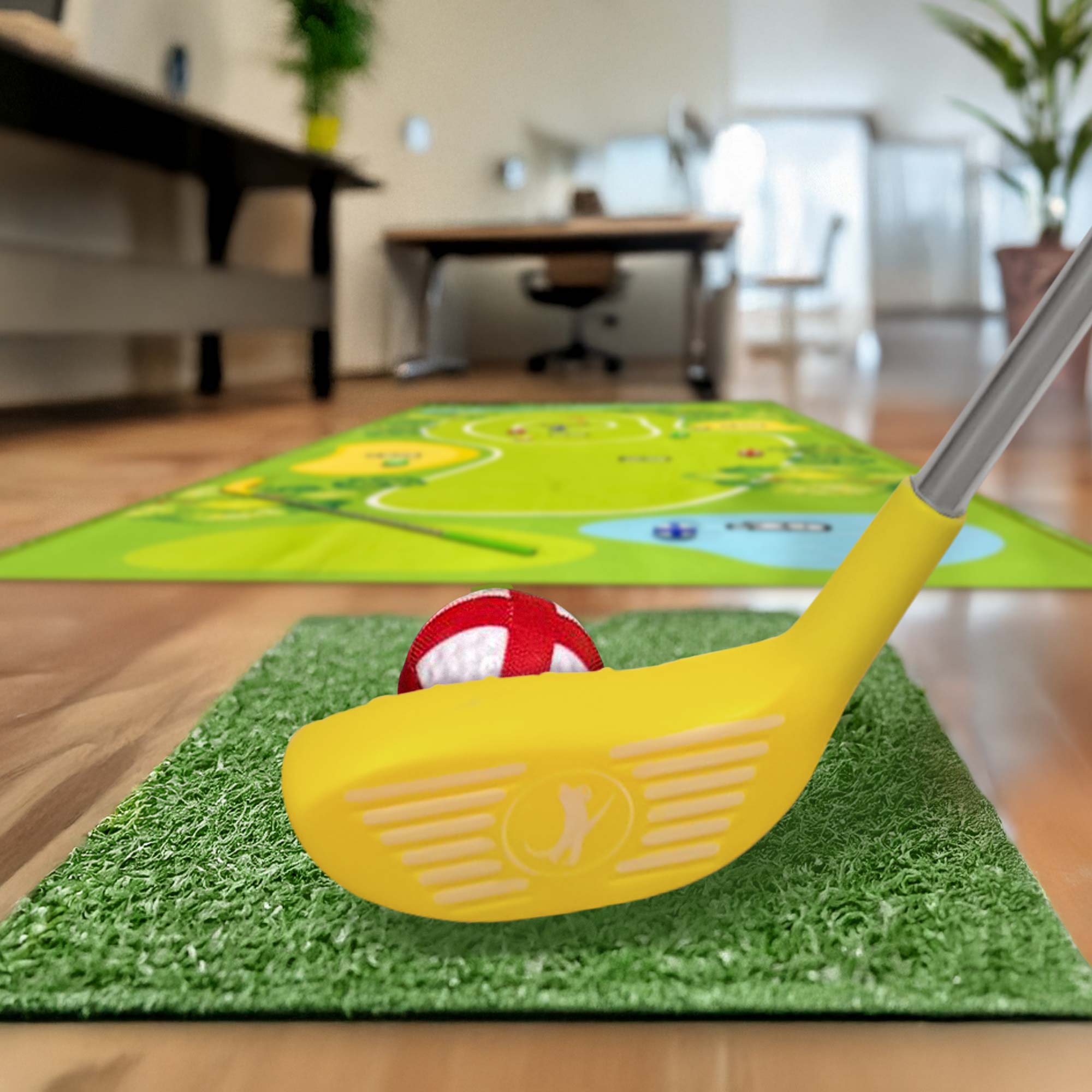 Mini Golf Set mit Teppich