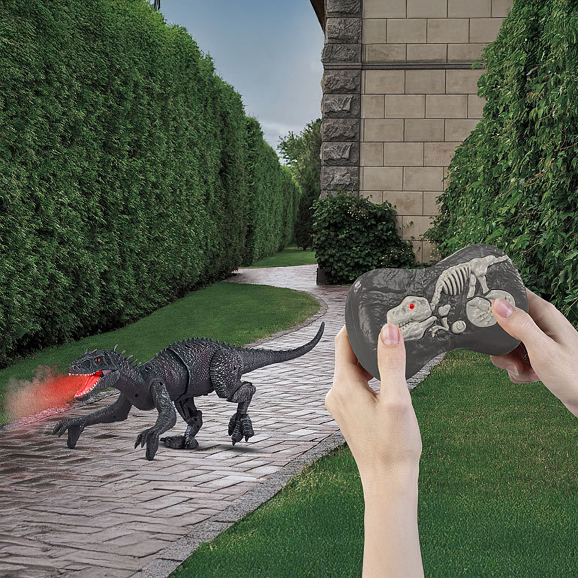 XXL Dinosaurier mit Fernsteuerung und Soundeffekt