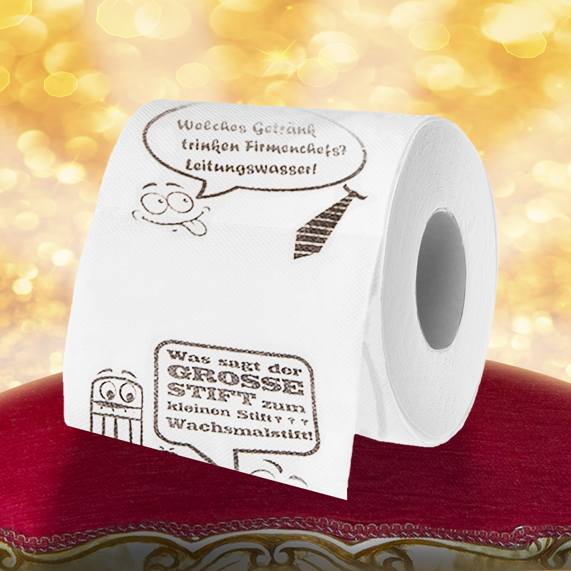 Lustiges Klopapier - WC Witze 3er Set