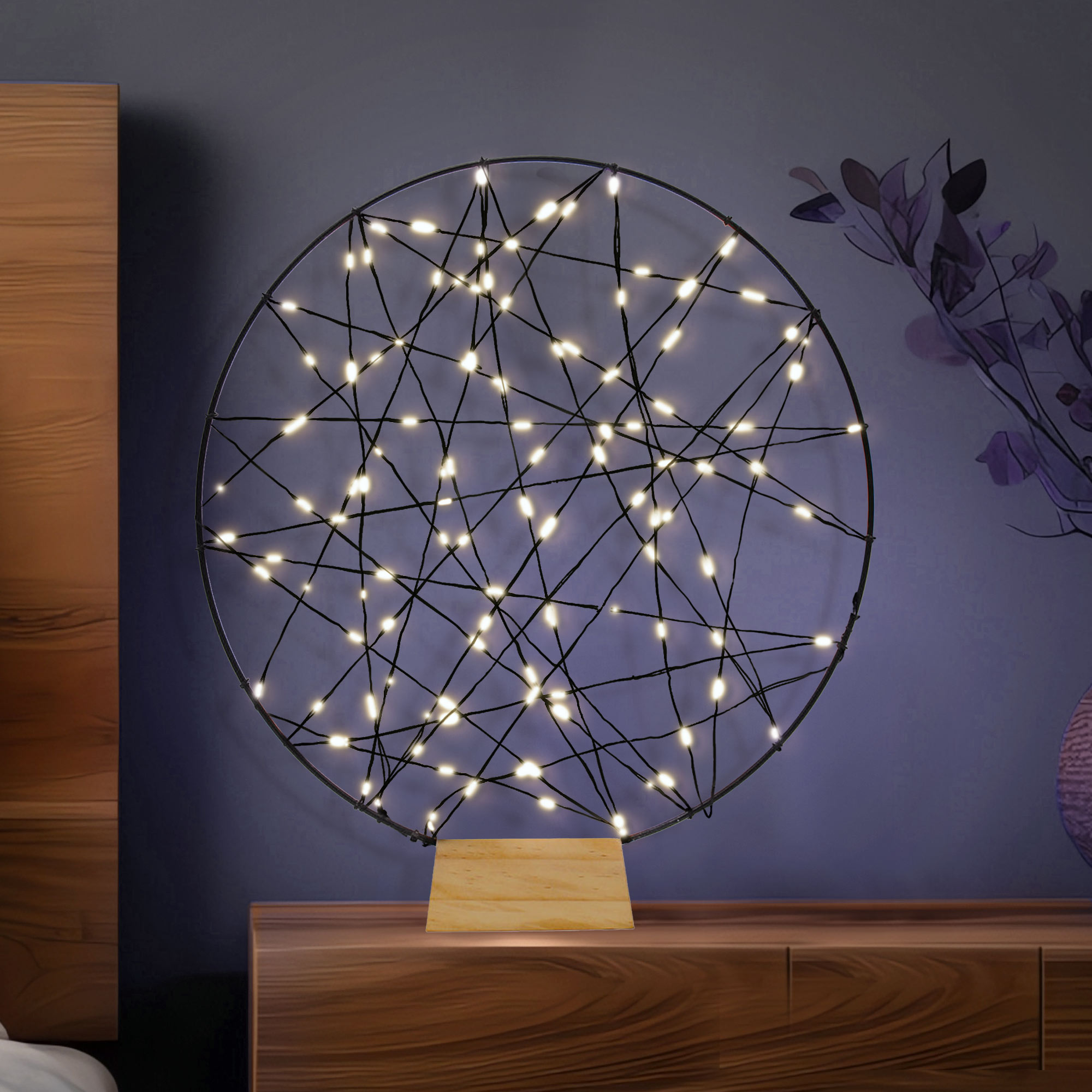 LED Traumfänger Lampe - Stimmungslicht