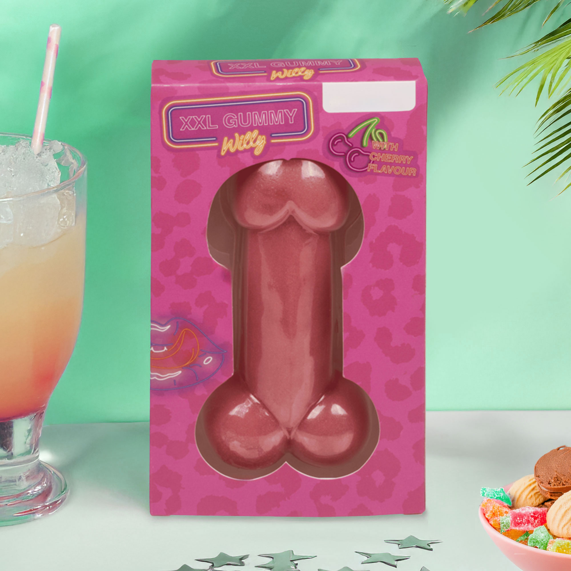 XXL Weingummi Penis 150 g - mit Kirschgeschmack