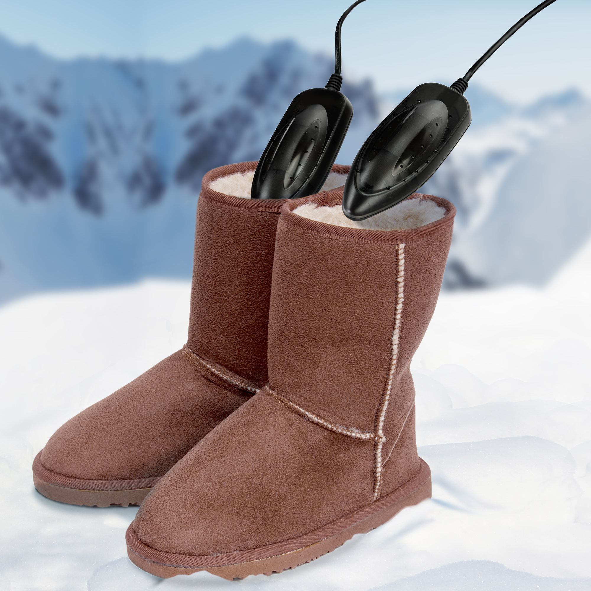 Schuhvorwärmer für die kalten Tage