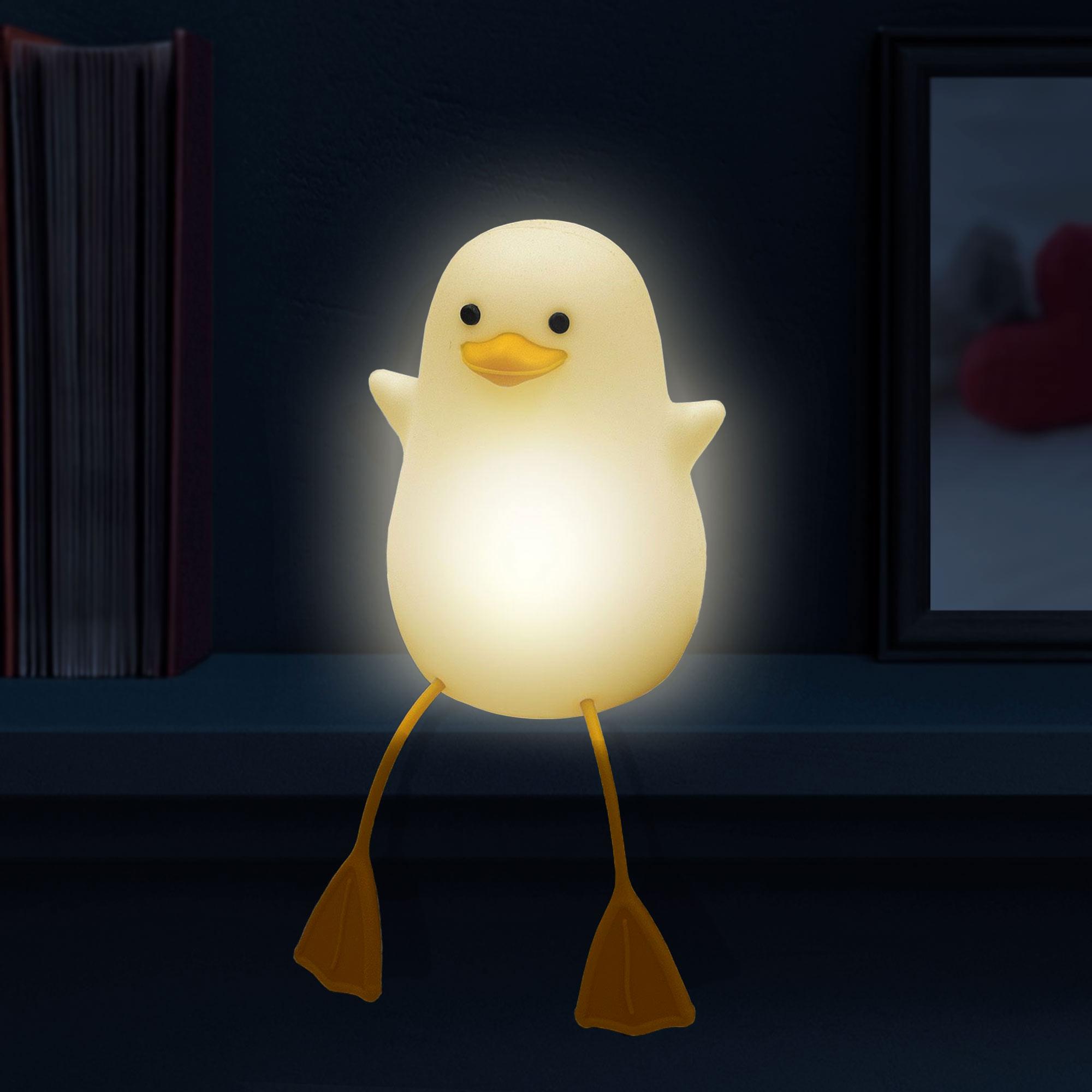 Touch Lampe Ente mit 7 LED Leuchtfarben