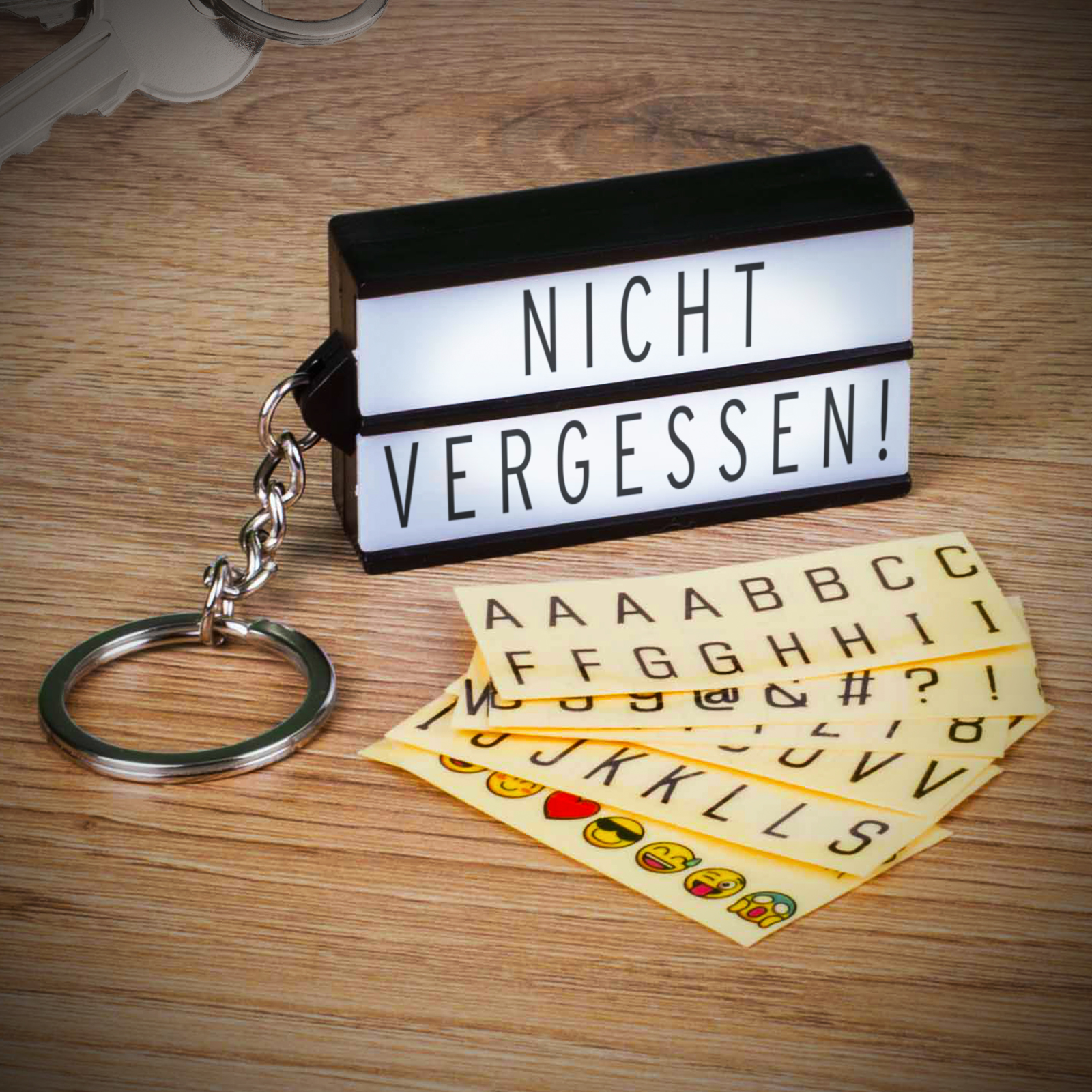 Mini Light Box - Schlüsselbund Mini Light Box - Schlüsselbund