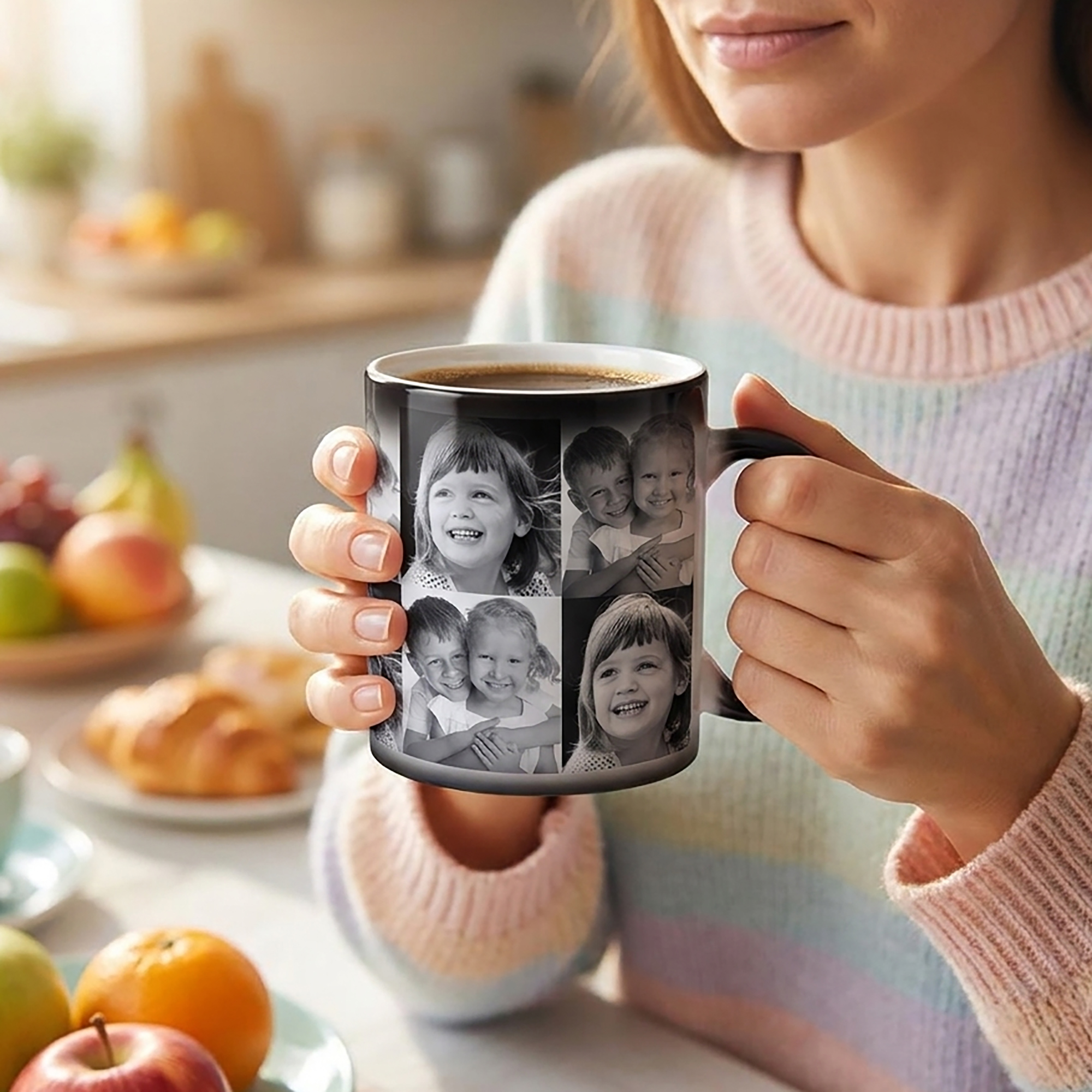 Fototasse Collage - personalisierte Zaubertasse Fototasse Collage - personalisierte Zaubertasse