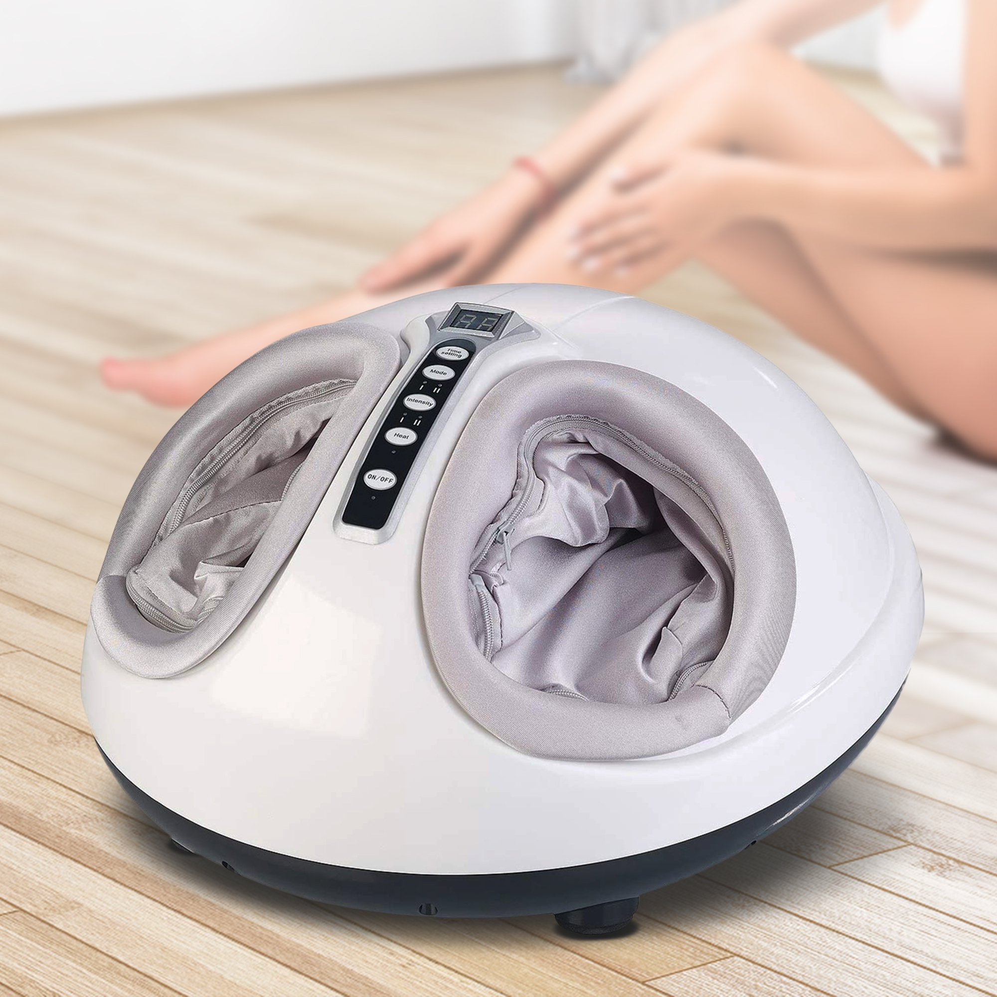 Massagegerät für Füße mit Wärmefunktion